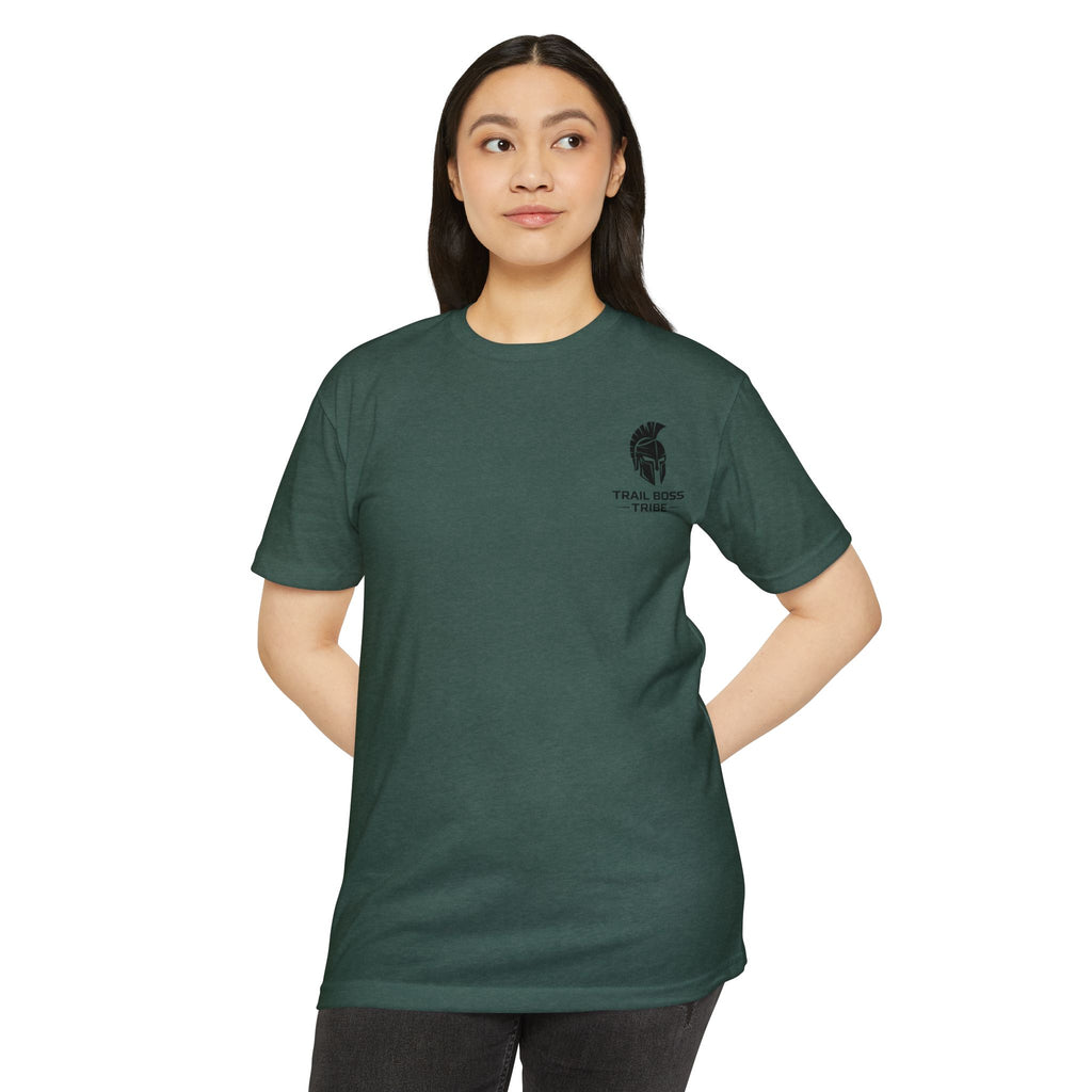 Trail Boss Tribe- Built Not Bought Logo Tee