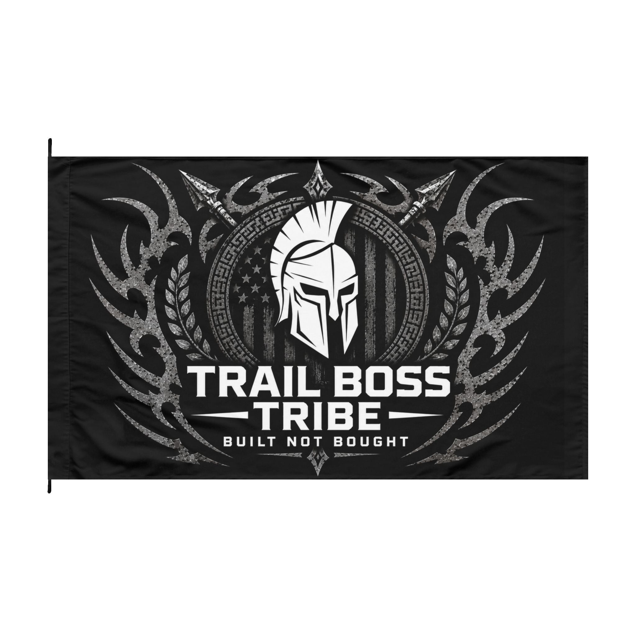 Trail Boss Tribe Double-Sided Flag