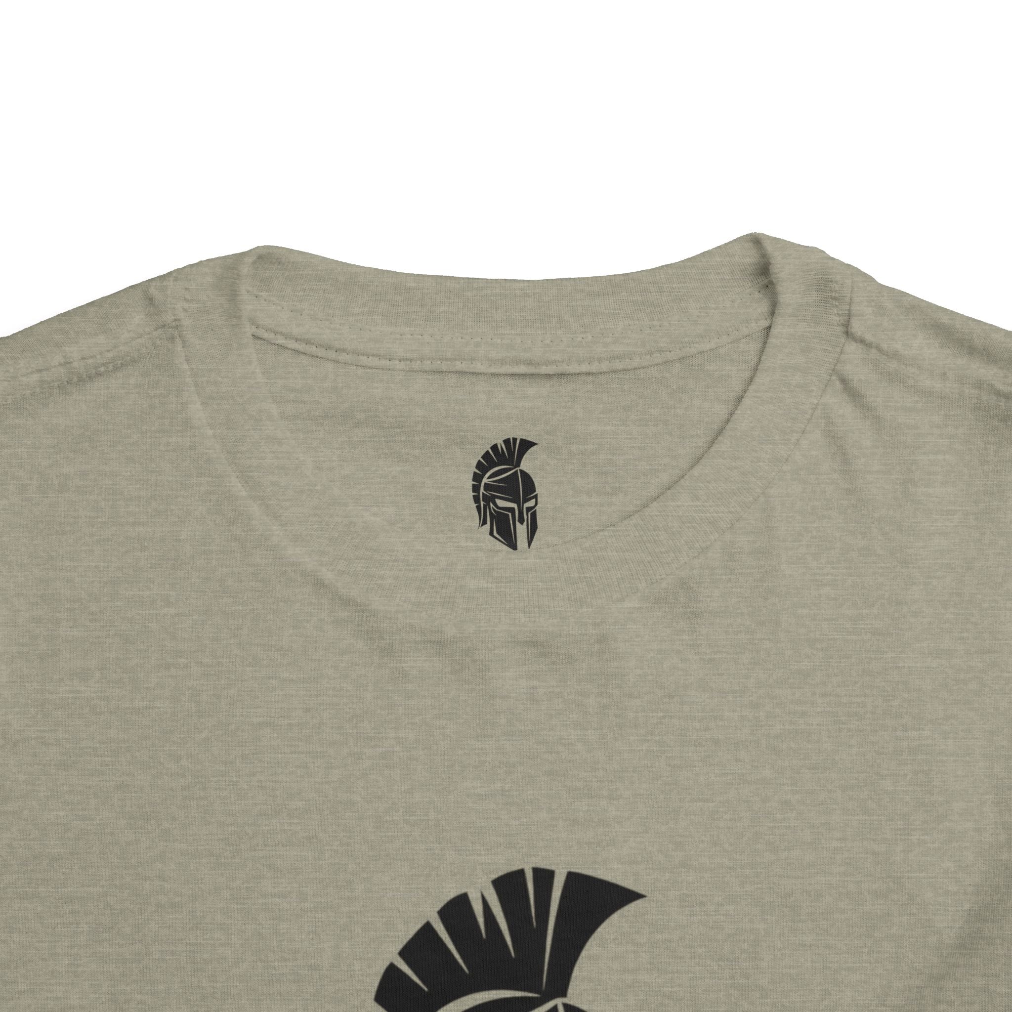 Toddler Tee — "Trail Boss Tribe" Spartan Helmet Kids Shirt