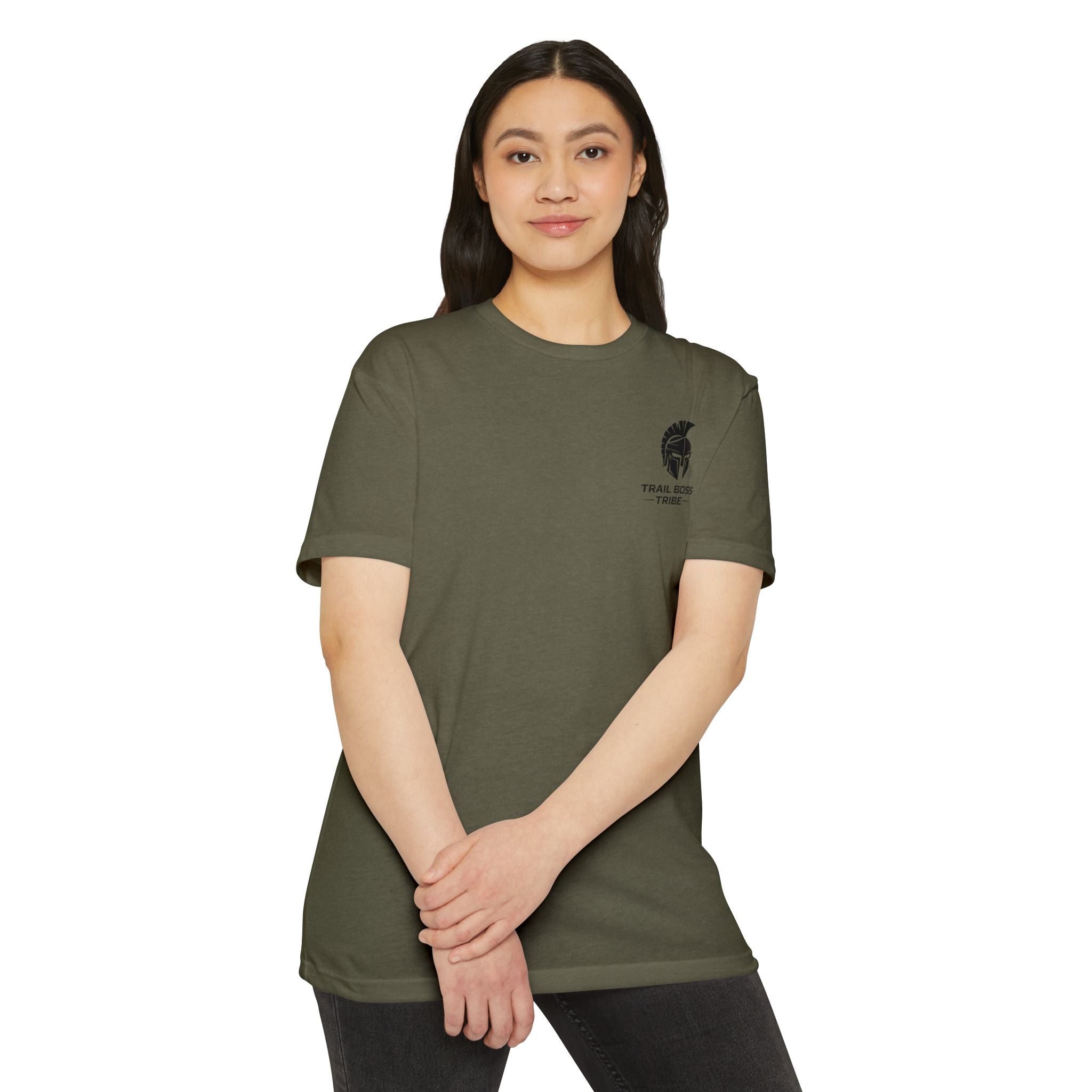 Trail Boss Tribe- Built Not Bought Logo Tee