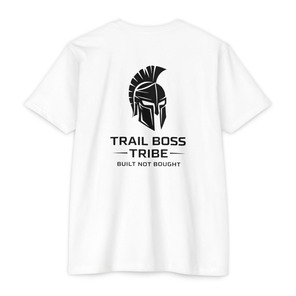 Trail Boss Tribe- Built Not Bought Logo Tee