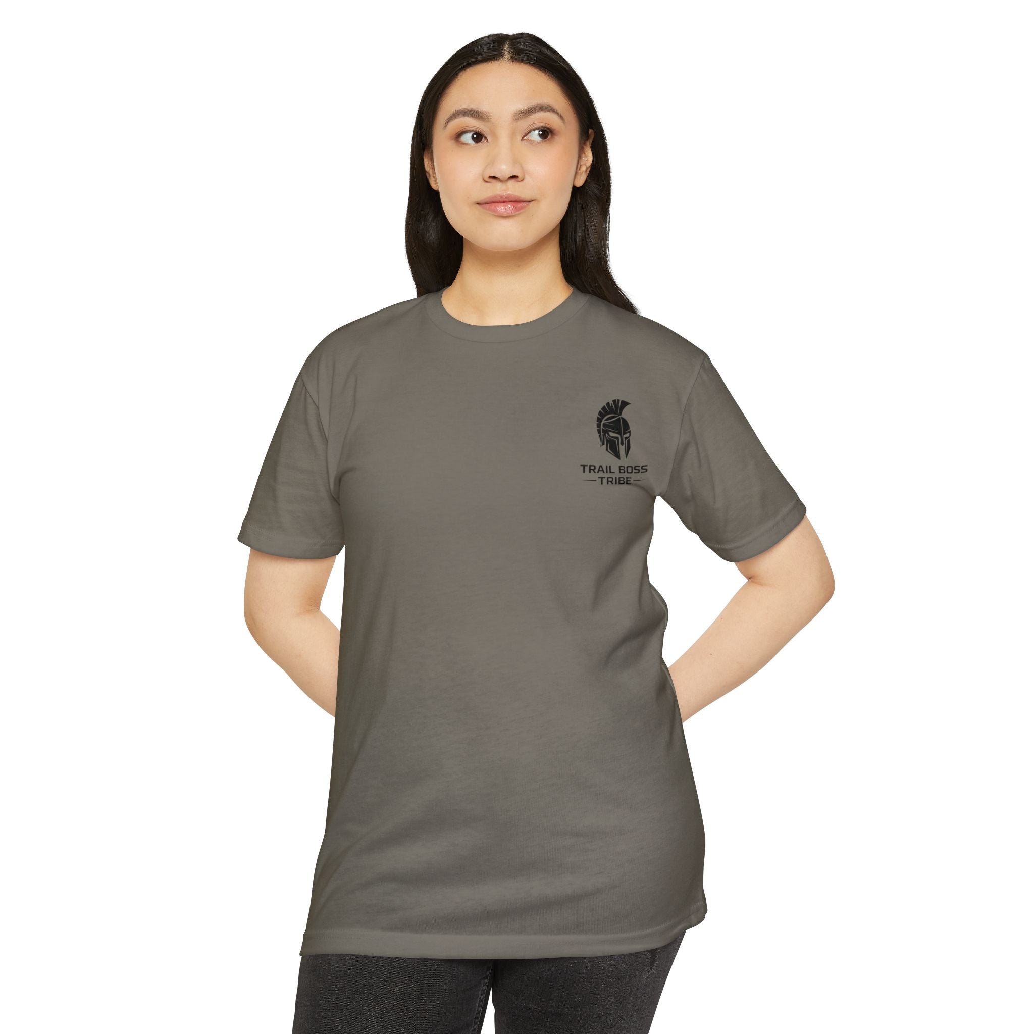 Trail Boss Tribe- Built Not Bought Logo Tee