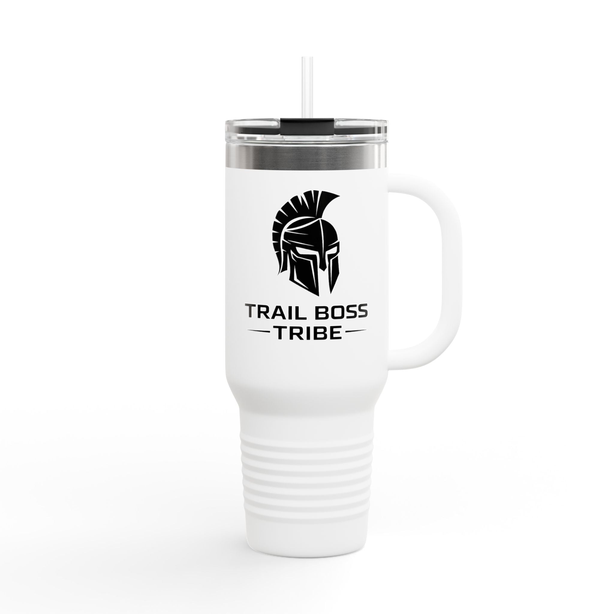 40oz Insulated Travel Mug – Trail Boss Tribe Logo Stainless Tumbler