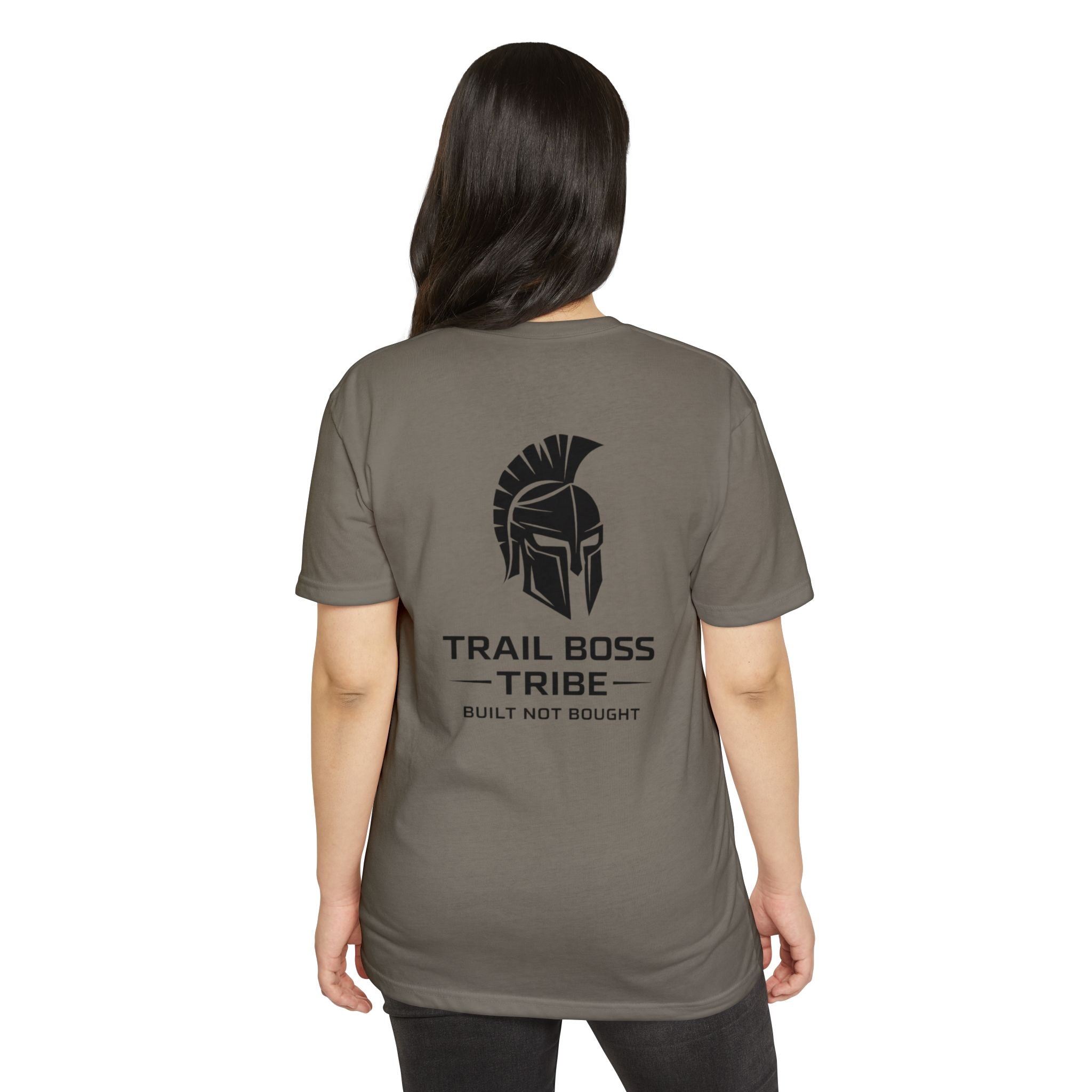 Trail Boss Tribe- Built Not Bought Logo Tee
