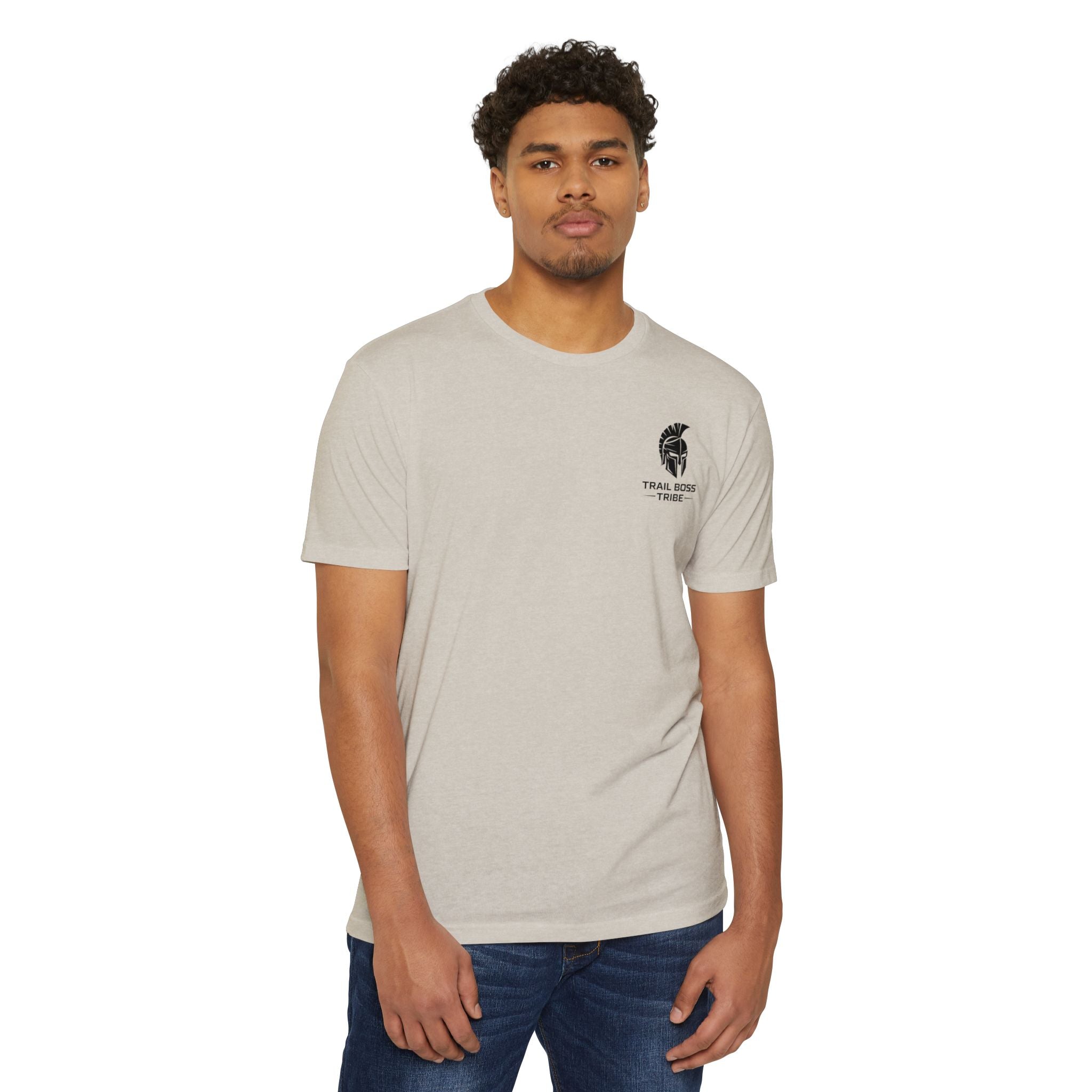 Trail Boss Tribe- Built Not Bought Logo Tee
