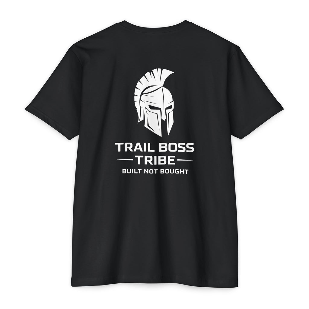 Trail Boss Tribe- Built Not Bought Logo Tee