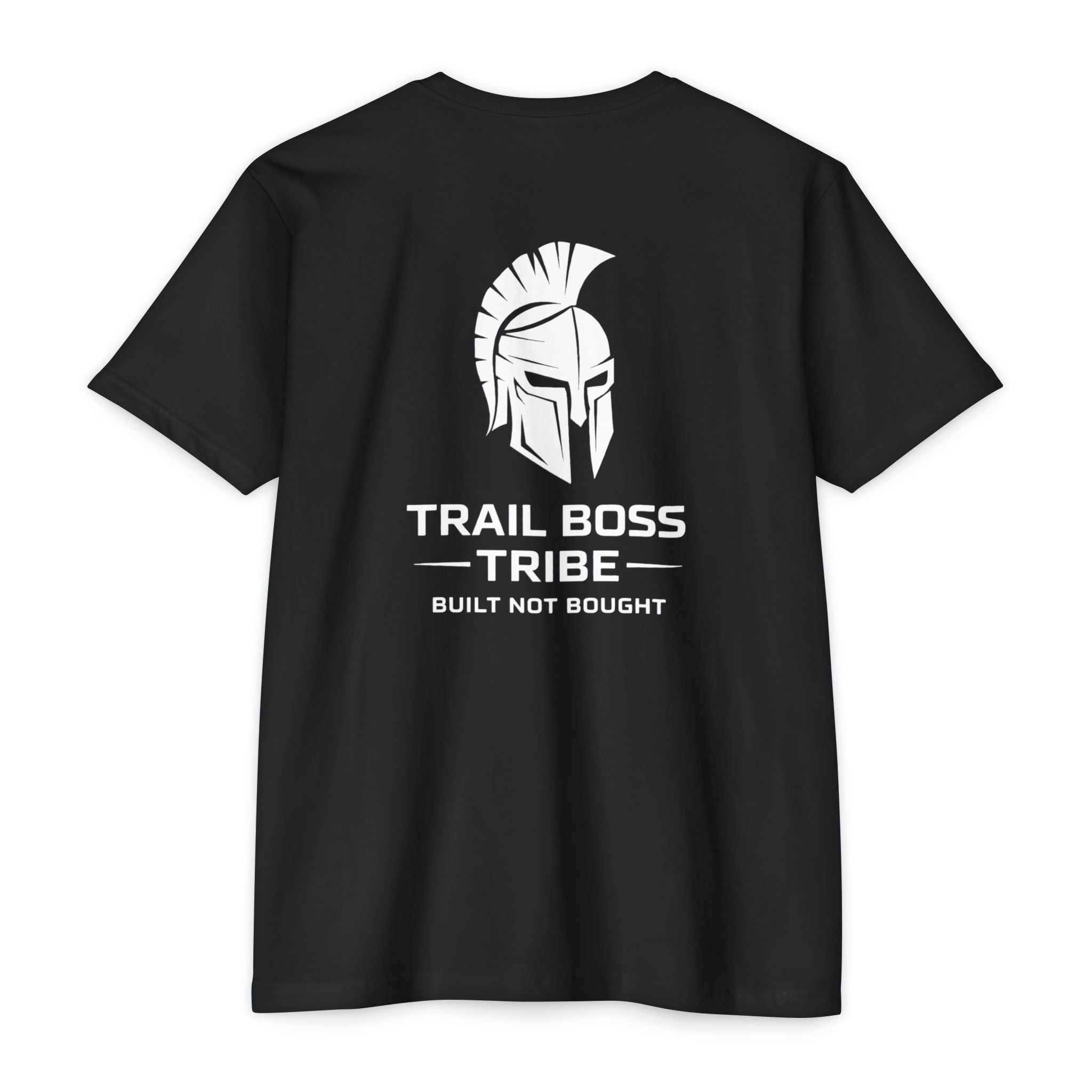 Trail Boss Tribe- Built Not Bought Logo Tee