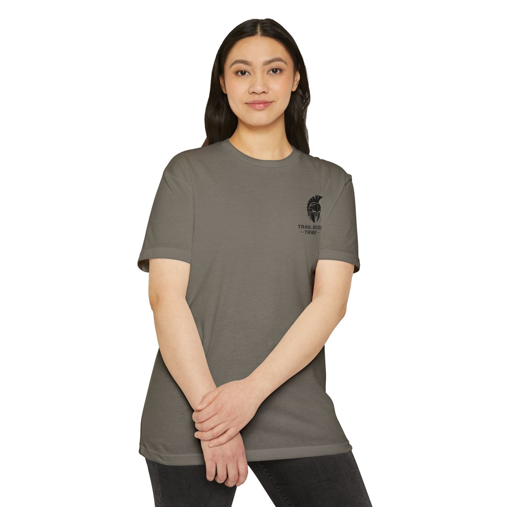 Trail Boss Tribe- Built Not Bought Logo Tee
