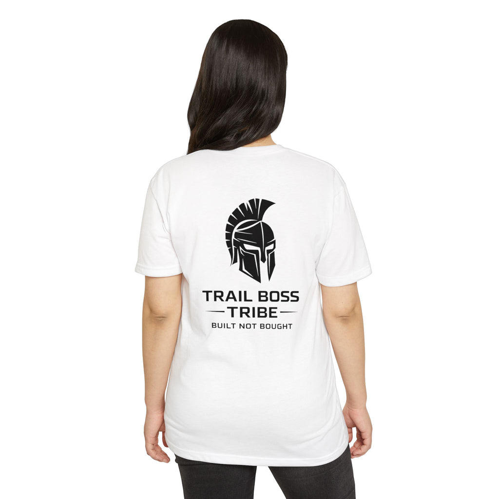 Trail Boss Tribe- Built Not Bought Logo Tee