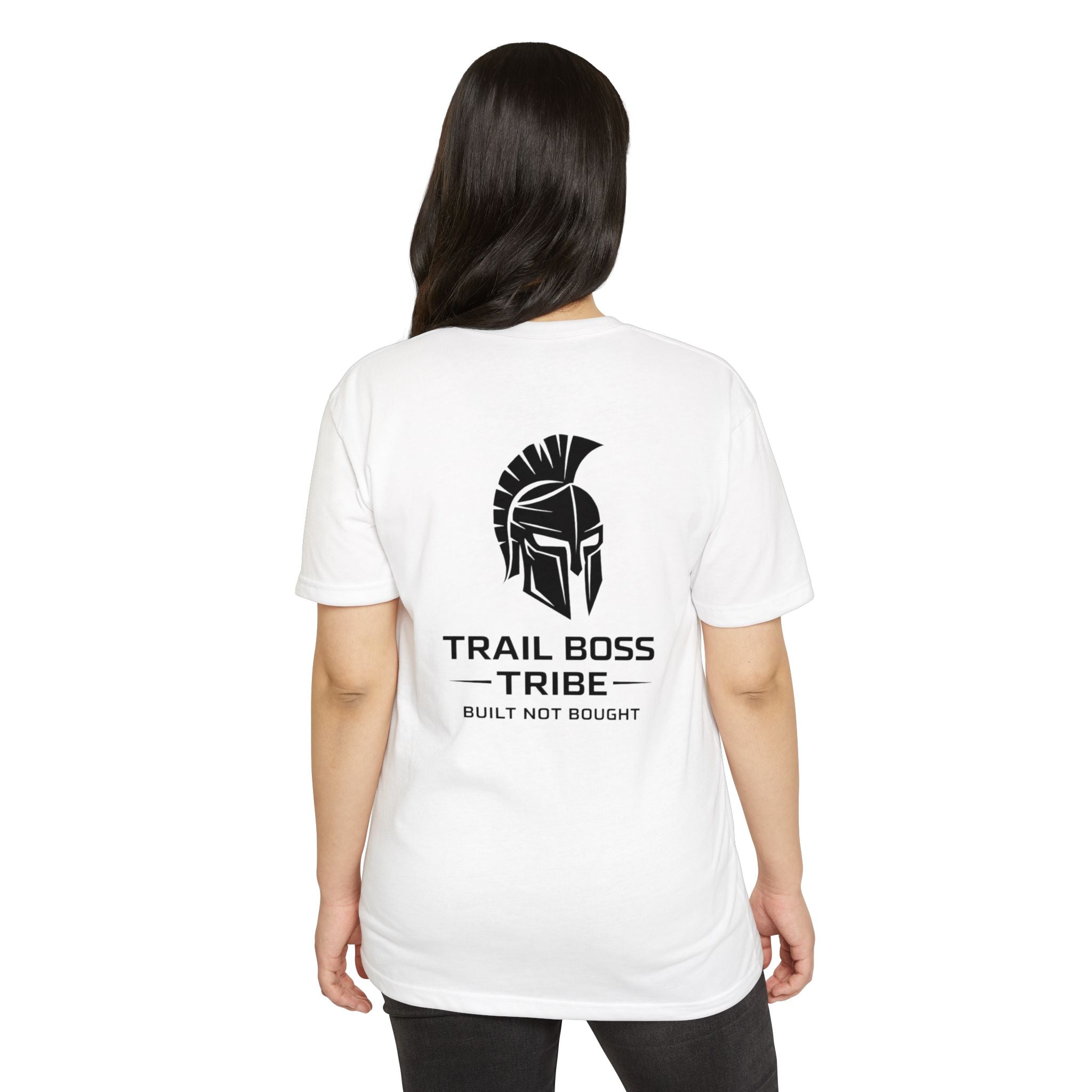 Trail Boss Tribe- Built Not Bought Logo Tee
