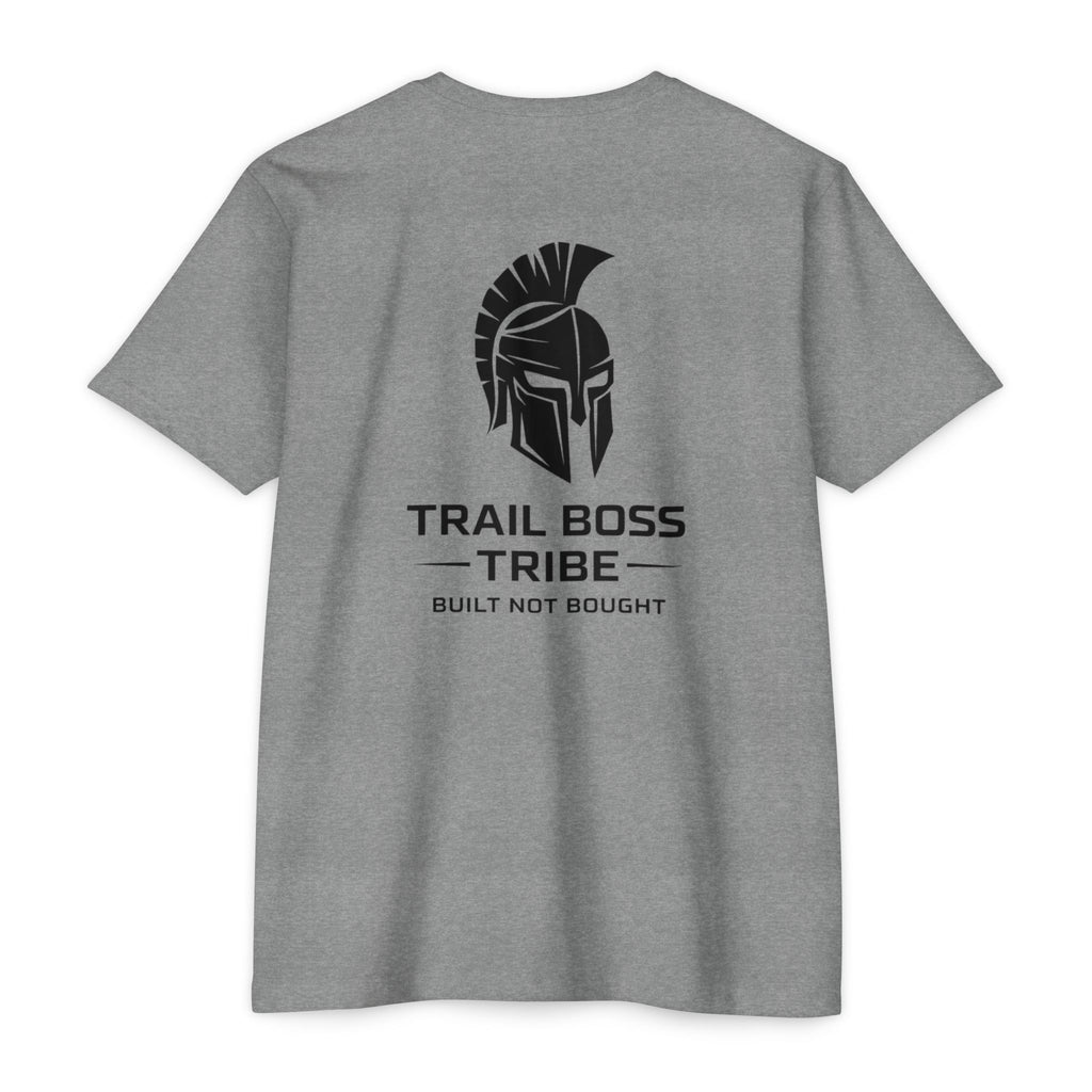 Trail Boss Tribe- Built Not Bought Logo Tee