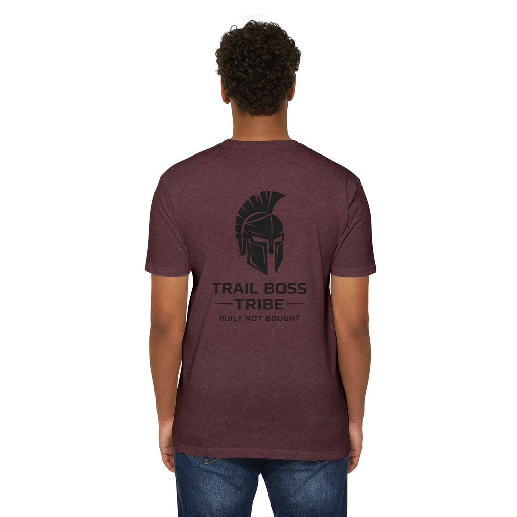 Trail Boss Tribe- Built Not Bought Logo Tee