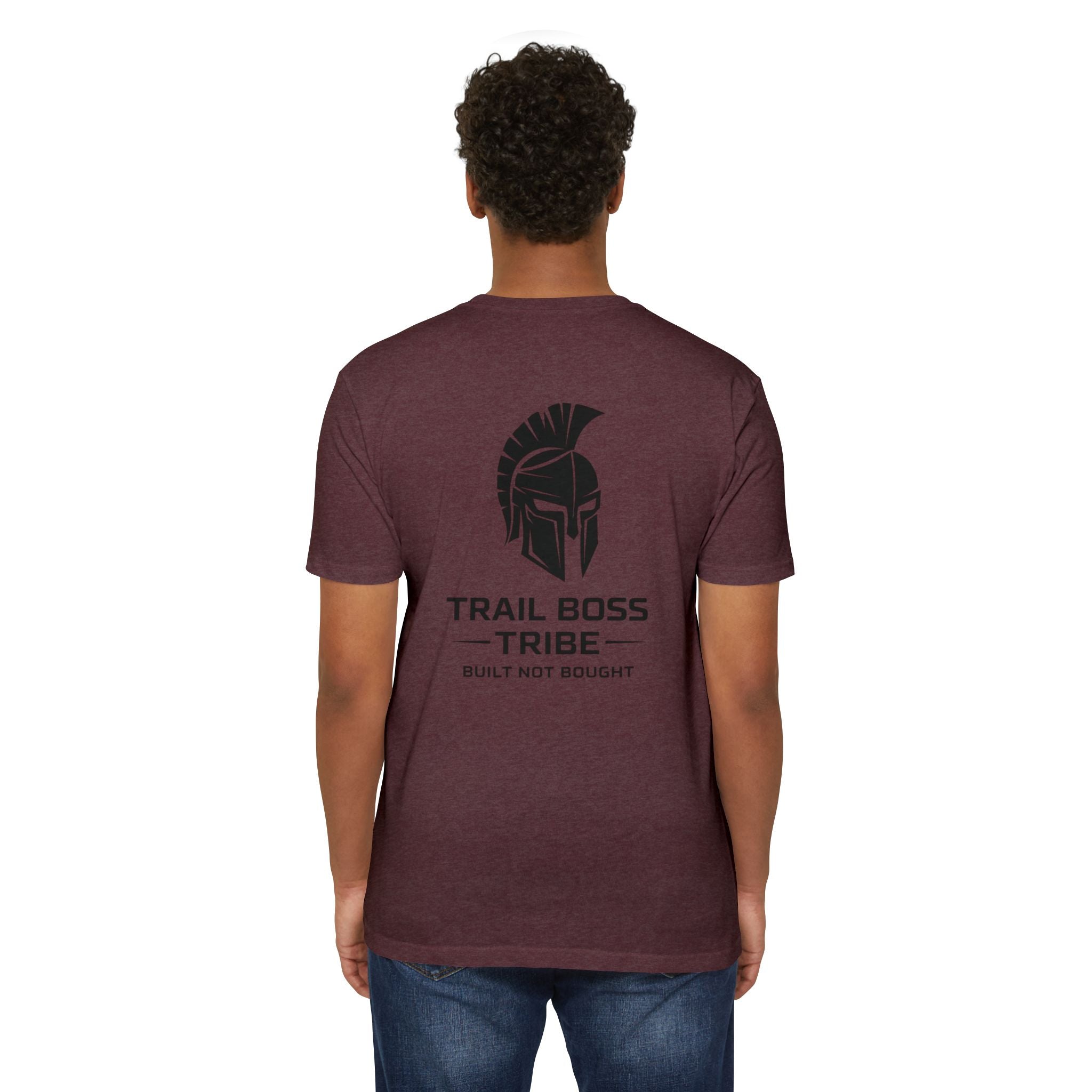 Trail Boss Tribe- Built Not Bought Logo Tee