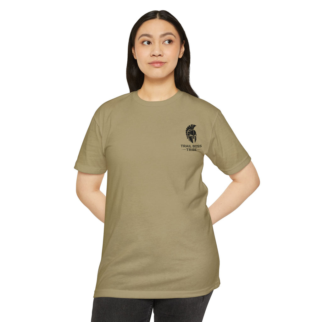 Trail Boss Tribe- Built Not Bought Logo Tee