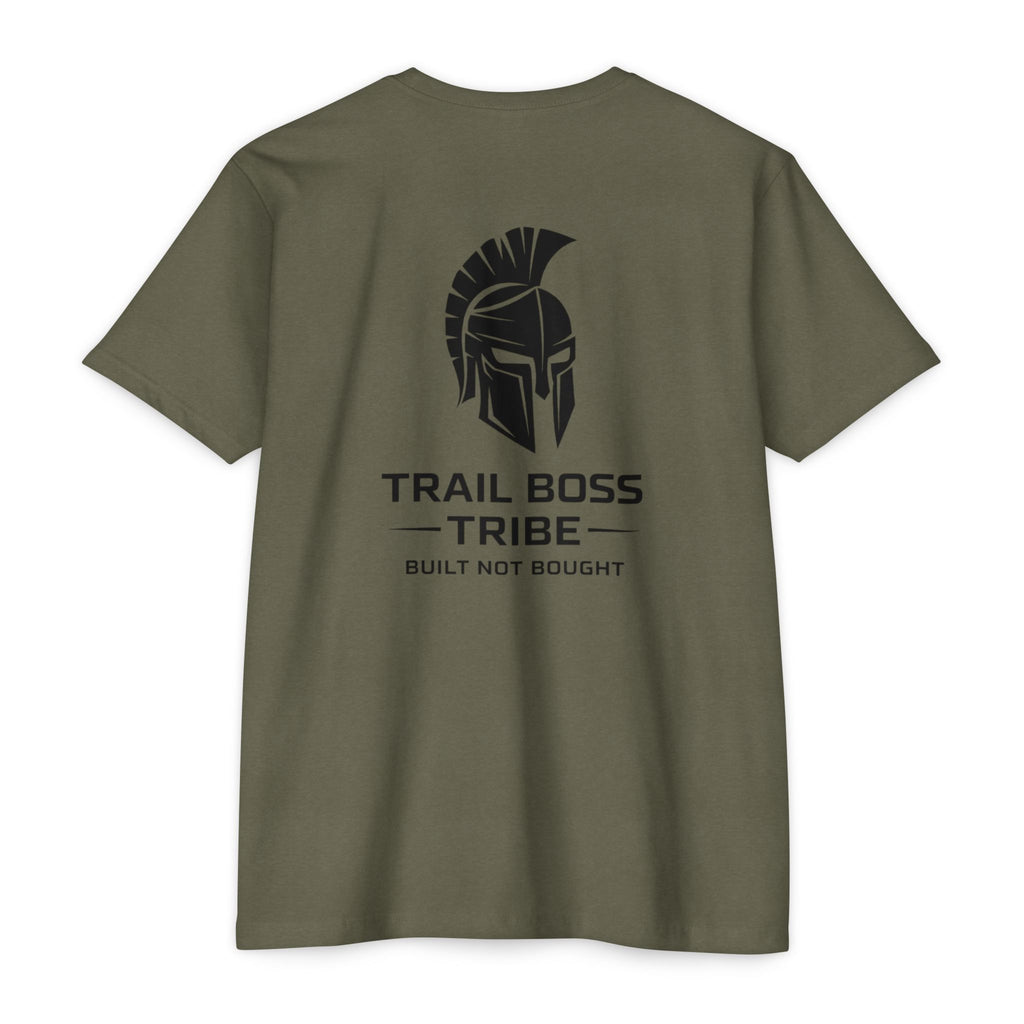 Trail Boss Tribe- Built Not Bought Logo Tee