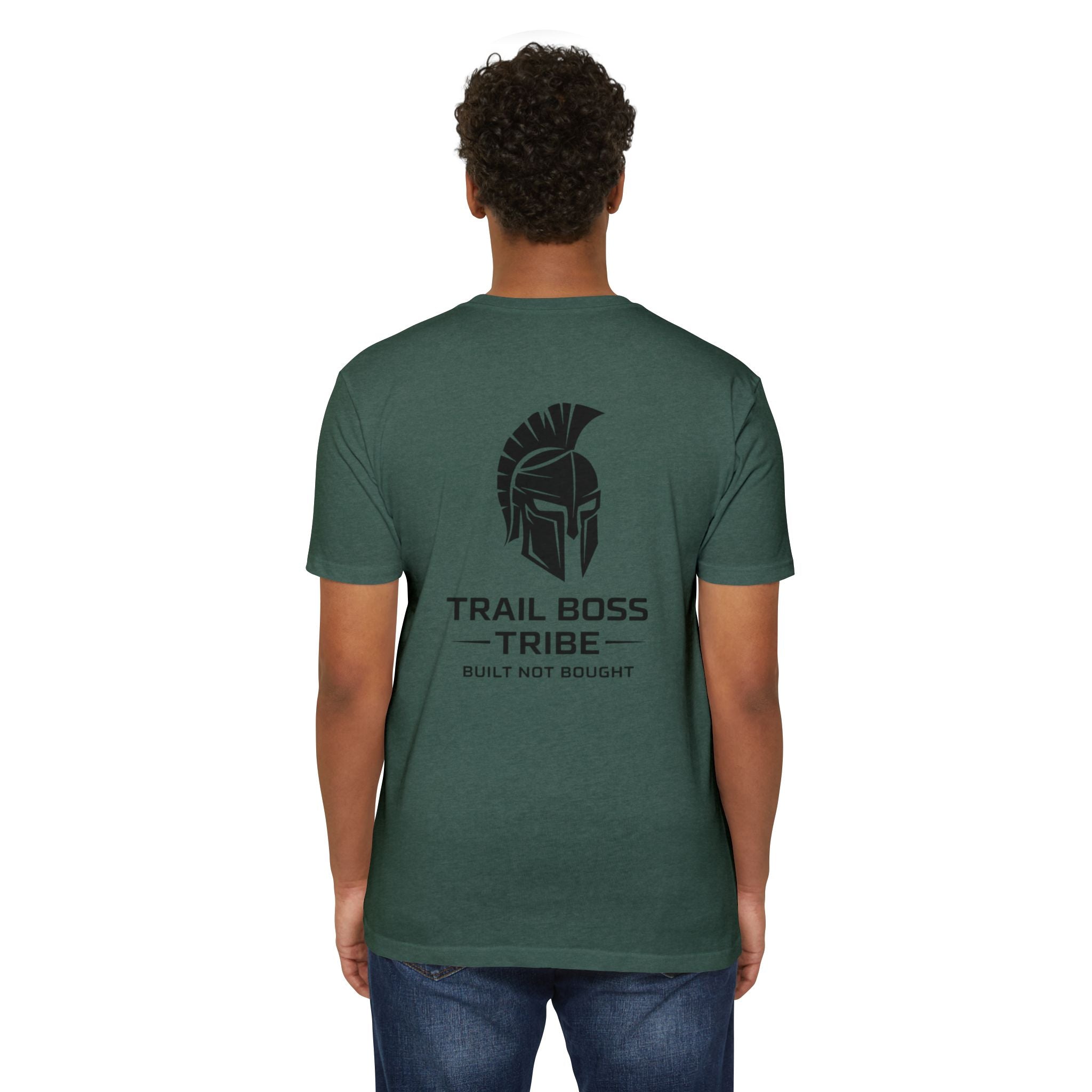 Trail Boss Tribe- Built Not Bought Logo Tee