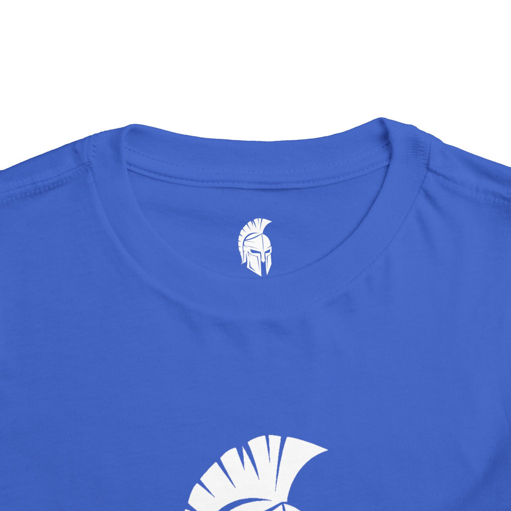 Toddler Tee — "Trail Boss Tribe" Spartan Helmet Kids Shirt