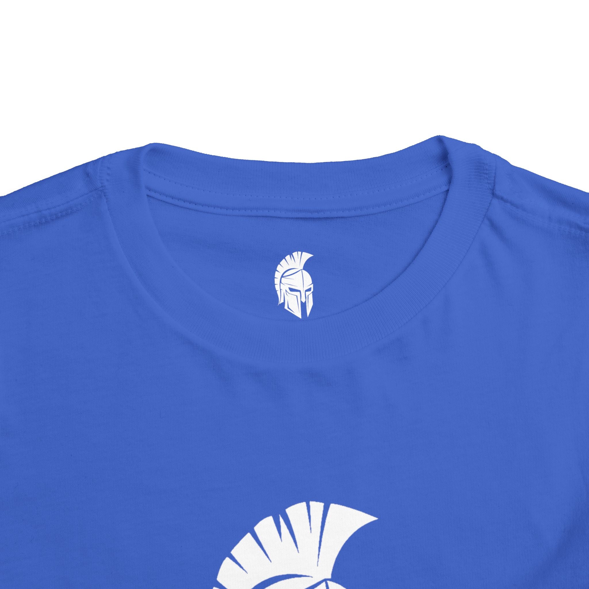 Toddler Tee — "Trail Boss Tribe" Spartan Helmet Kids Shirt