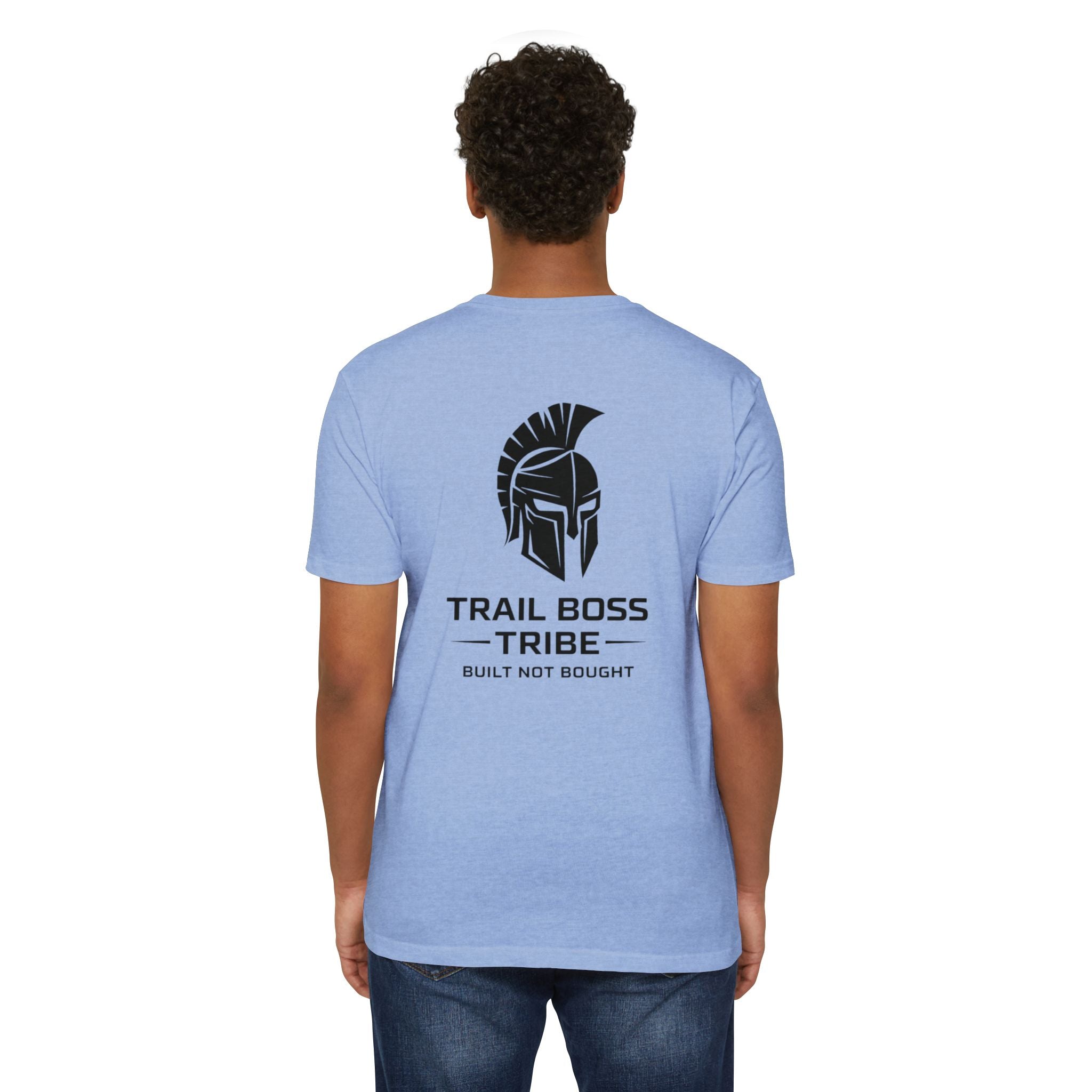 Trail Boss Tribe- Built Not Bought Logo Tee