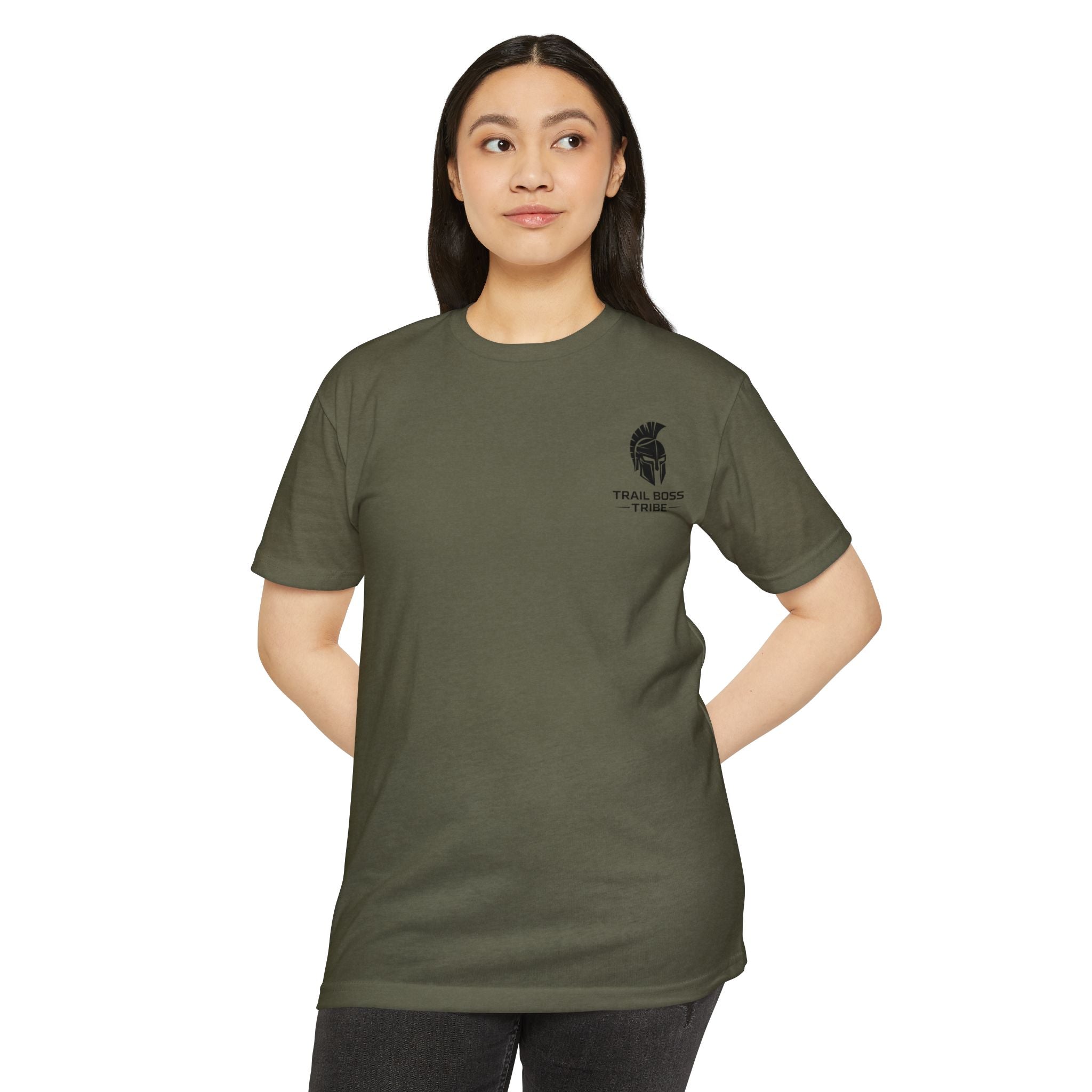 Trail Boss Tribe- Built Not Bought Logo Tee